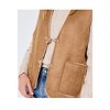 Women's Banel Reversible Toggle Waistcoat Vest - FRNCH - 4 of 4