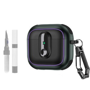 HTUTWOO AirPods 4 Case, Compatible with Magsafe with Active Noise Cancellation, Cleaning Kit and Keychain for Men Women - 1 of 4