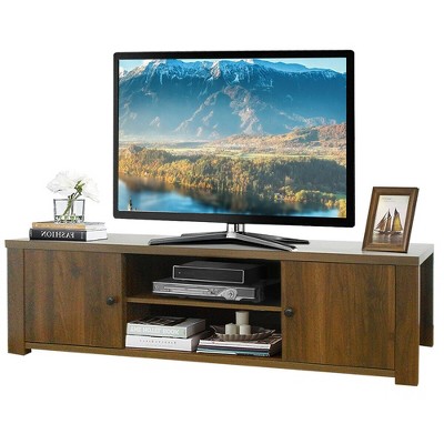 Costway TV Stand for TV's Up to 65''  w/Storage Cabinets & Shelves