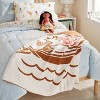 Princess Moana 'How Far I'll Go' Kids' Throw Blanket - The Disney Collection by Pillowfort™ - 2 of 4