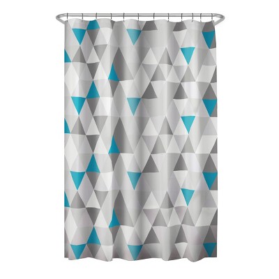 Vertex PEVA Shower Curtain Gray - Zenna Home