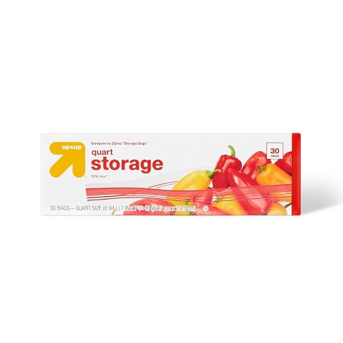 Quart Storage Bags - 80ct - Up & Up™ : Target