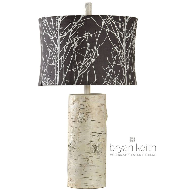 Bryan Keith Berkeley Table Lamp Natural Wood Finish - StyleCraft, 4 of 7