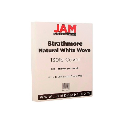Jam Paper Extra Heavyweight 110 Lb. Cardstock Paper 11 X 17 White 50  Sheets/pack (16934189) : Target