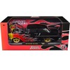 1957 Chevrolet 150 Sedan Black with Flames Graphics Limited Edition to 4250 pieces 1/24 Diecast Model Car by M2 Machines - 3 of 3