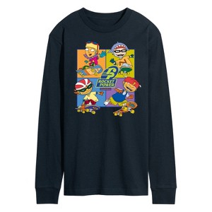 Men's - Rocket Power - Skate Life Long Sleeve Graphic T-Shirt - 1 of 4