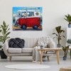 Stupell Industries Pets on Vacation Minibus Canvas Wall Art - 2 of 4