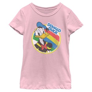 Girls Mickey & Friends Serious Donald Duck T Shirt - 1 of 4