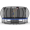 Jump Into Fun 16FT Outdoor Trampoline With Six Stabilizing Poles,Six W-shaped Legs,UV-Resistant Safety Trampoline Fence For Kids And Adults - 3 of 4