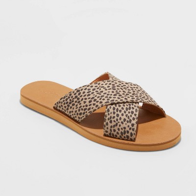 target leopard print sandals