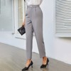 Womens Pants Elastic Waist Dress Pants Business Casual Stretch Trousers Pants - 4 of 4