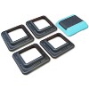 Aerobic Step Platform For Exercise, Exercise Workout Stepper Equipment, Home Gym Exercise Stepper with 4 Risers - 3 of 4