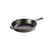 Lodge 10.25" Cast Iron Skillet: Preseasoned, Tarnish & Heat-Resistant, Gas & Electric Compatible, 6" Handle - 2 of 4