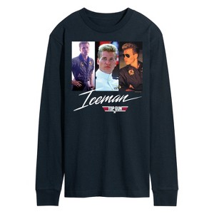 Men's - Top Gun - Iceman Long Sleeve Graphic T-Shirt - 1 of 4