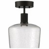 Access Lighting Port Nine 1 - Light Flush Mount in  Matte Black - 2 of 4
