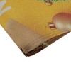 Unique Bargains Christmas Place Mats Linen Yellow White 13"x17.7" 2 Pcs - 4 of 4