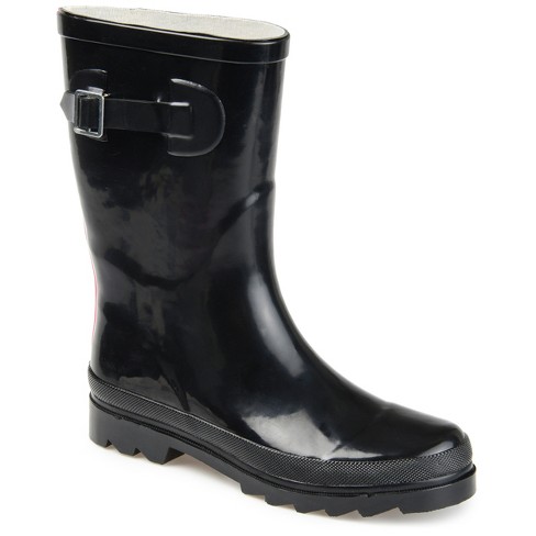 Journee Collection Womens Seattle Block Heel Rain Boots : Target