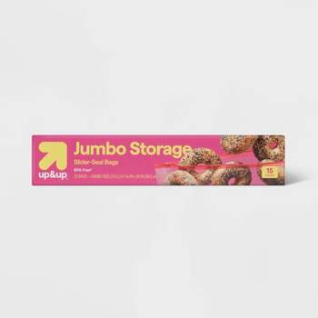 Jumbo 2.5 Gallon Slider Storage Bag - 15ct - up & up™