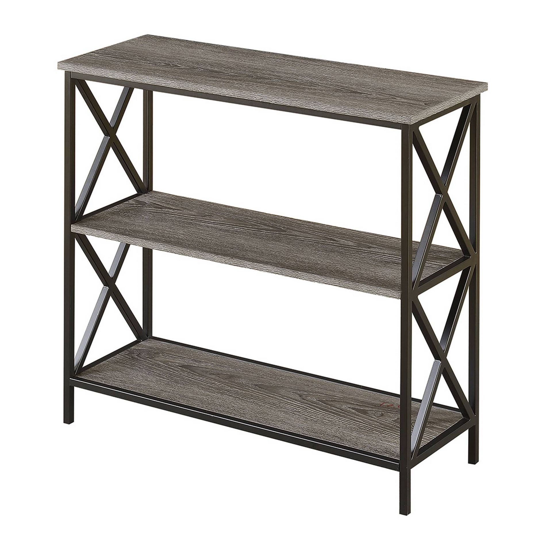 29.25" Tucson 3 Tier Bookcase - Breighton Home