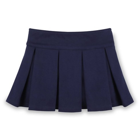 Hope & Henry Girls' Ponte Pleated Uniform Skort, Toddler, 3 : Target