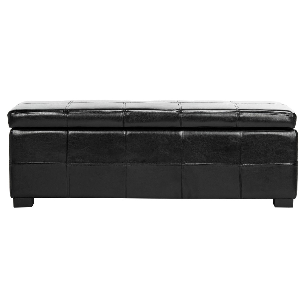 Storage Bench BLK Safavieh For Sale
