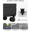 28-Inch Large Checked Hardside Luggage, Spinner Wheels, Durable Lightweight Suitcase with Handle & Trolley - 4 of 4