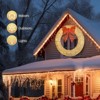 Karl Home 60 inch Pre-Lit Outdoor Christmas Wreath Decoration - 4 of 4