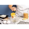 Ototo Dunk Egg Separator: Plastic, Dishwasher-Safe, White & Yellow, 5.44" Height, 3.5" Width, 0.196 lbs - 2 of 4