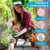 Unique Bargains Leather Gardening Thorn Proof Protective Garden Gloves 1 Pair - 3 of 3