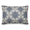 Creative Products Faded Blue Gray Medallions 14x20 Indoor / Outdoor Pillow - 2 of 4