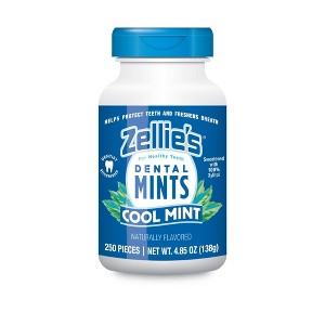 Zellie's Cool Mint Xylitol Dental Mints - 250ct : Target