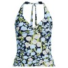 Lands' End Women's Twist Halter Tankini Top - 3 of 4