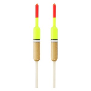 Unique Bargains Plastics Oval Bobber Gear Fishing Floats Rigs 2 Pcs - 1 of 4