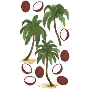 Jolee's Boutique Le Grande Dimensional Stickers - Coconut Palms, 12pcs - 1 of 1