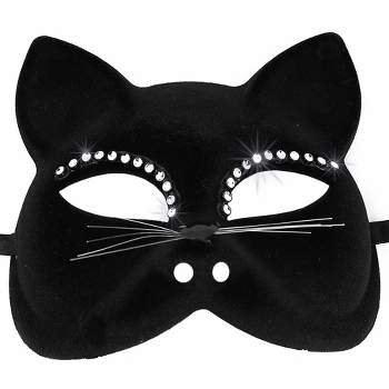 Skeleteen Cat Face Mask - Black