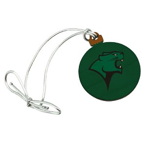 Chicago State University Primary Logo Mini Small Tiny Wood Christmas Tree Holiday Ornament - 1 of 4