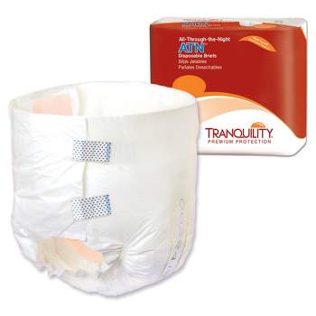 TRANQUILITY Premium Overnight Disposable Absorbent Underwear (dau) - Md -  72 Ct - 6.53 ounces, blue (B0039Y1MLA) : : Health & Personal Care