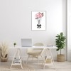 Stupell Industries Pink Peonies Flower Bouquet Glam Fashion Bow, 30" x 24" - 2 of 4