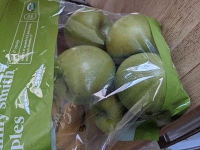 Ashland® Garden Fresh Faux Fruit Bag of Green Apples 