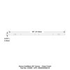 Kenco Outfitters 36" Canoe Yoke - Clear Finish - 4 of 4