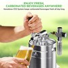 NutriChef 64 oz. Stainless Steel Homebrew Mini Keg CO2 Dispenser System PKBRTP50 - 4 of 4