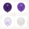 Unique Bargains Latex Party Balloons 10 -12" Round with Ribbon for Party Decorations - 3 of 4