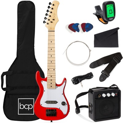 Best Choice Products 30in Kids Electric Guitar Beginner Starter Kit w/ 5W Amplifier, Strap, Case