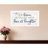 HomeRoots Our Home White Framed Print Wall Art - 2 of 4