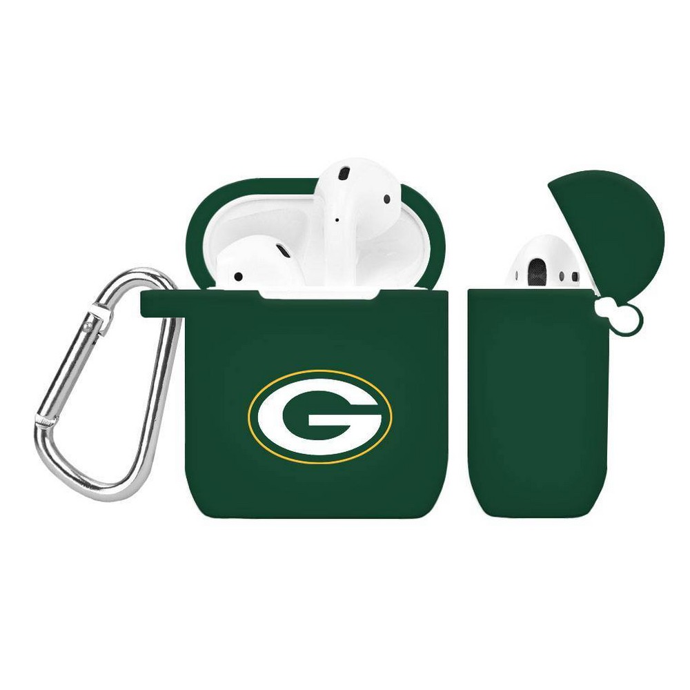 Photos - Portable Audio Accessories NFL Green Bay Packers Silicone AirPods Case Cover