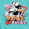 Girls' - Disney - Minnie Mouse Doing My Thing Fitted Short Sleeve Graphic T-Shirt - 2 of 4