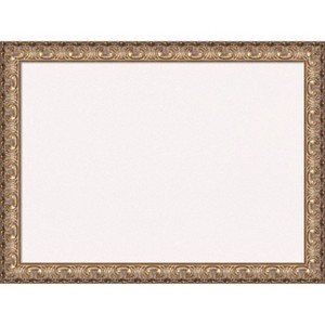 Amanti Art Florentine Gold Wood Framed Corkboard, Black Cork - 1 of 4