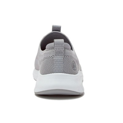 Женские кроссовки Lands' End Women's Casual Knit Slip On Sneakers - 9 - Harbor Gray — фото 4