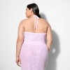 Women's Rose Pointelle Halter Pullover Sweater - Wild Fable™ - 3 of 3