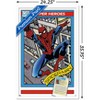 Trends International Marvel Trading Cards - Spider-Man Framed Wall Poster Prints - 3 of 4